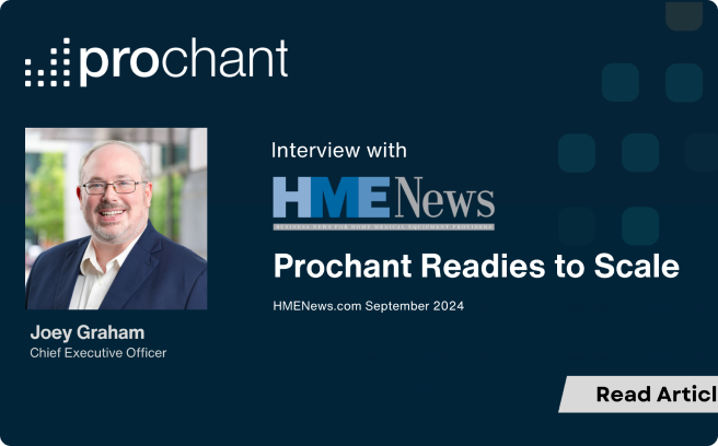 Prochant Readies to Scale