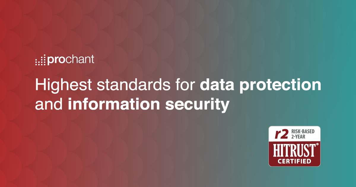 Prochant Achieves HITRUST Risk-based, 2-Year Certification