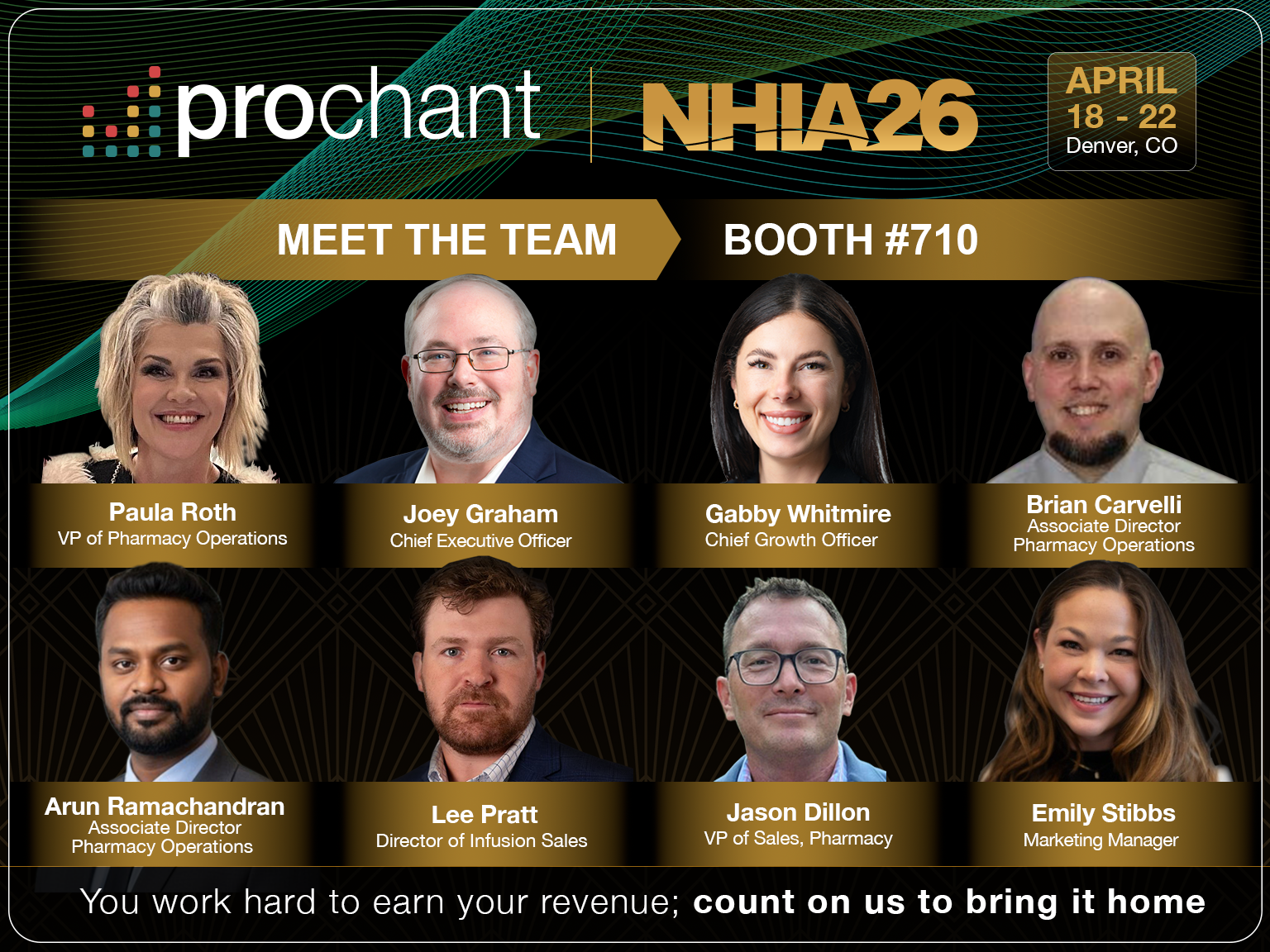 Meet the Prochant Team at NHIA